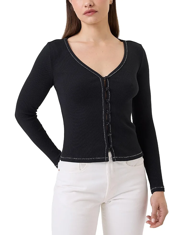 Celeste Organic Micro Cardigan