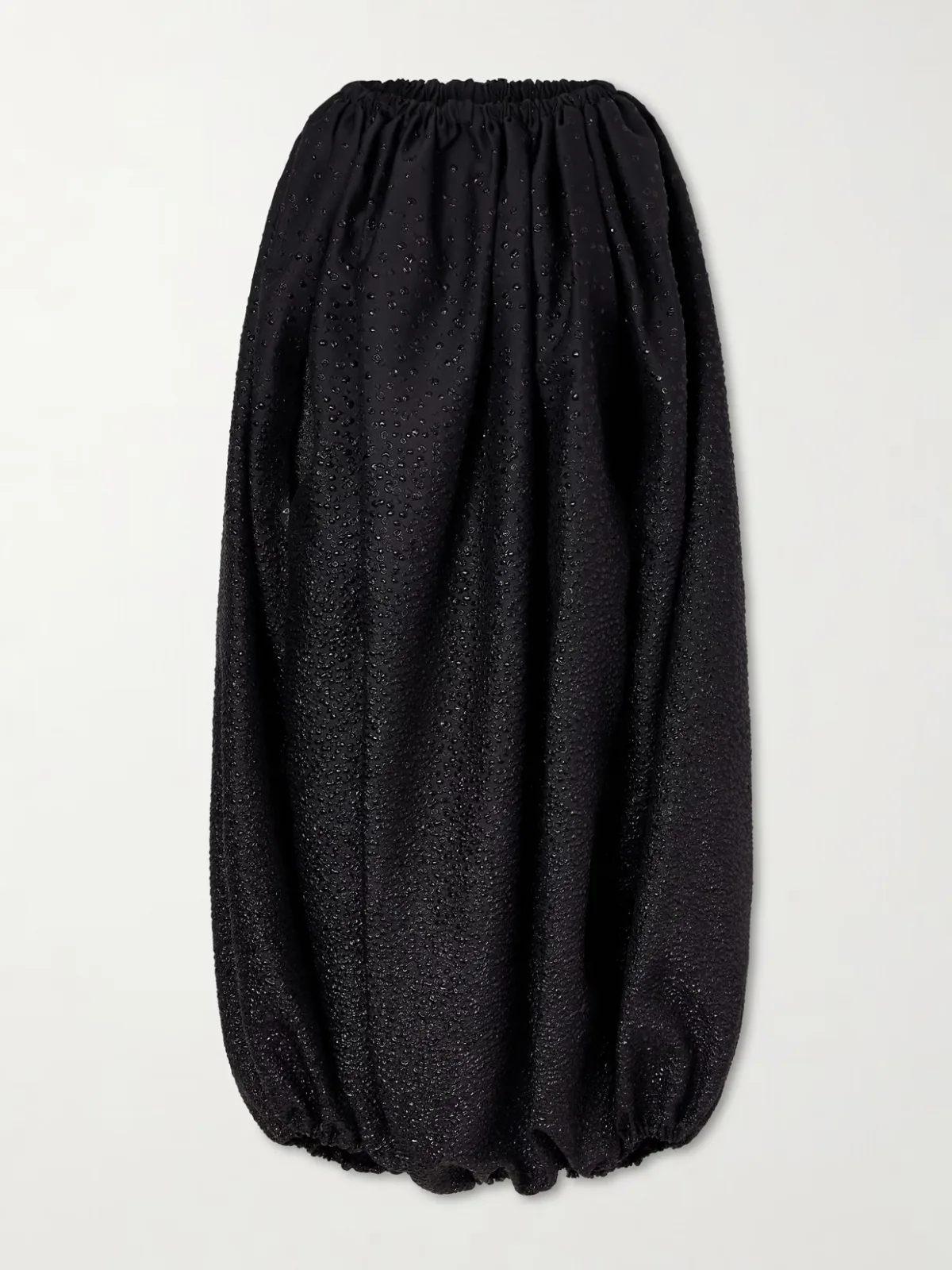 - Gathered Cloqué Midi Dress - by Comme des Garçons