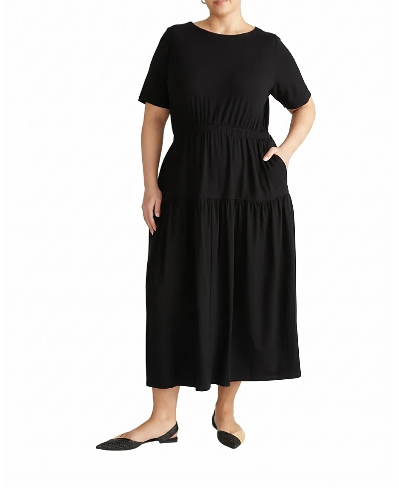 Thea Divine Jersey Midi Dress by Universal Standard
