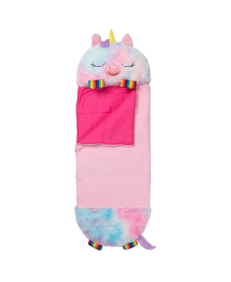 Rainbow Unicorn Pillow & Sleepy Sack Large, Ages 7 by Happy Nappers