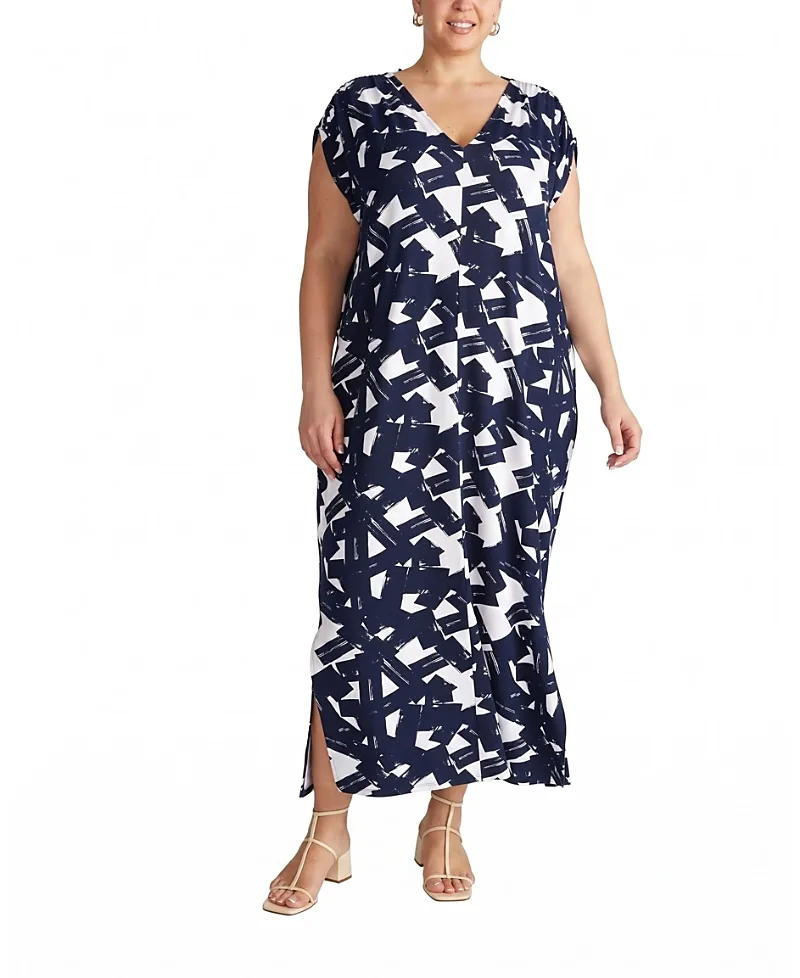Kris Divine Jersey Kaftan by Universal Standard