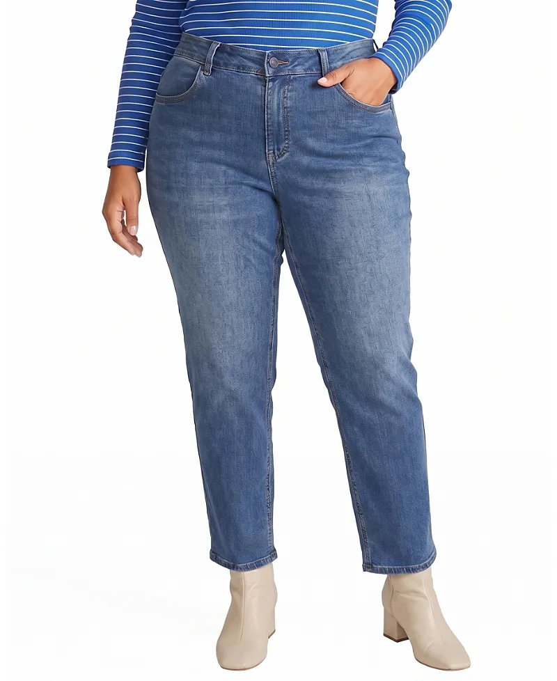Seine High Rise Straight Leg Jean 29 Inch by Universal Standard