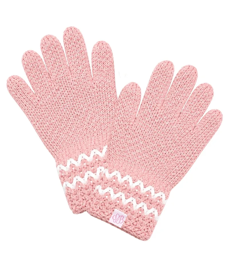 Knit Gloves by Bits & Bows