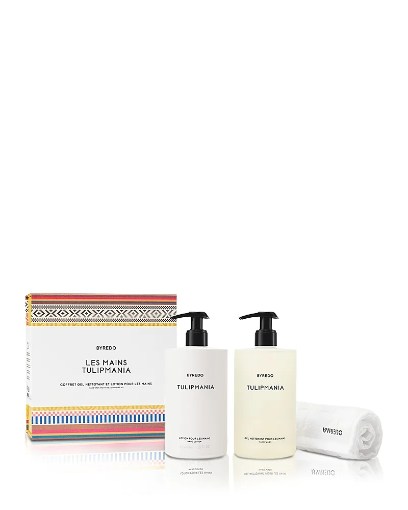 Les Mains Tulipmania Hand Wash & Hand Lotion Gift Set by Byredo