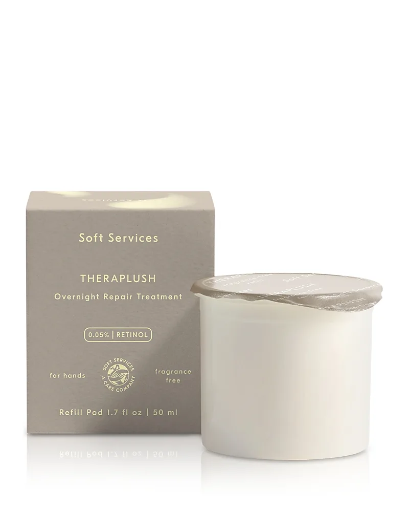 Theraplush Overnight Retinol Hand Repair Cream Refill 1.7 oz by Soft Services