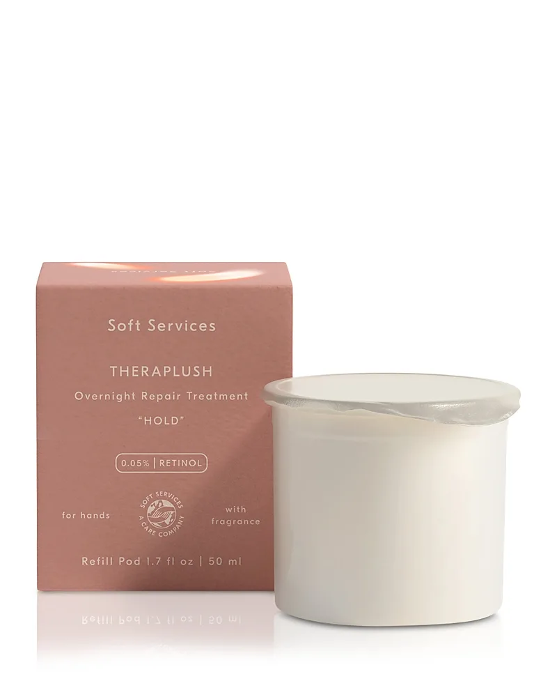 Theraplush Hold Overnight Retinol Hand Repair Cream Refill 1.7 oz by Soft Services