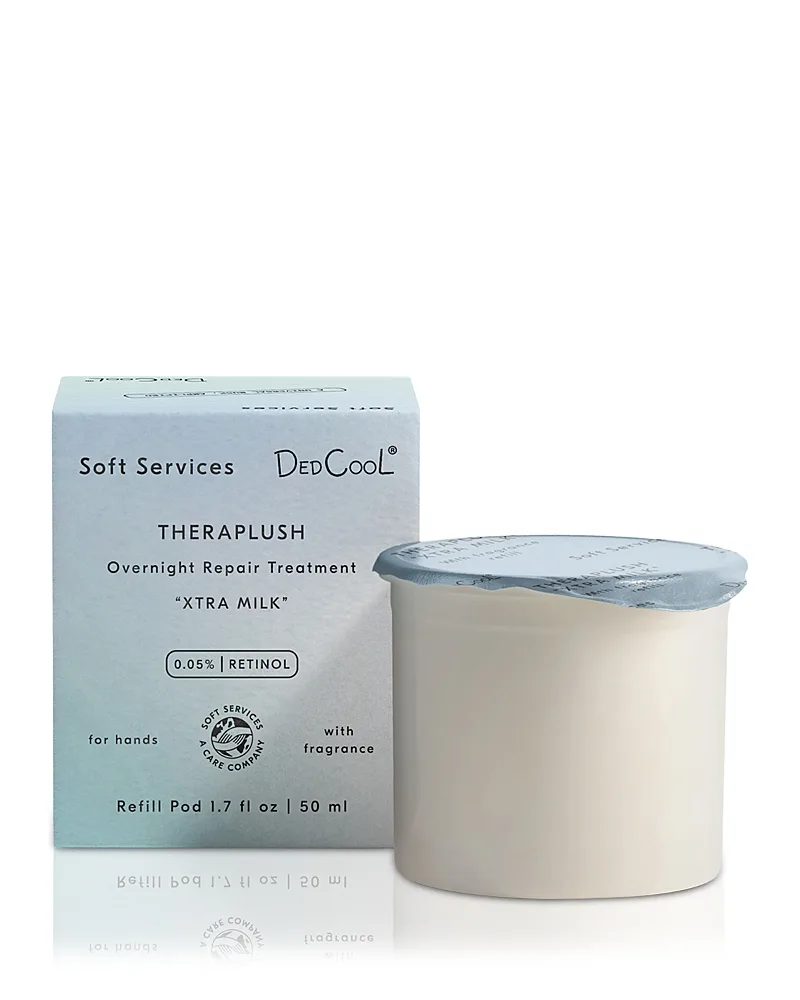 Theraplush Xtra Milk Overnight Retinol Hand Repair Cream Refill 1.7 oz by Soft Services