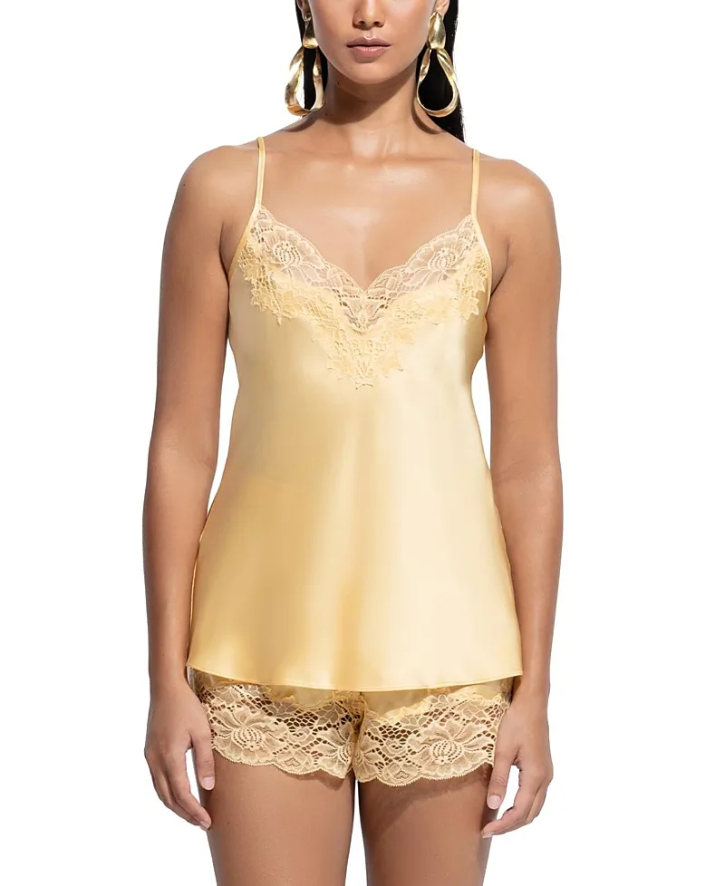 Silk Lace Cami by Ginia