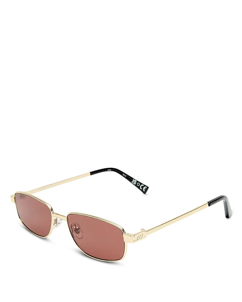 Torrid Rectangular Sunglasses, 57mm by Le Specs