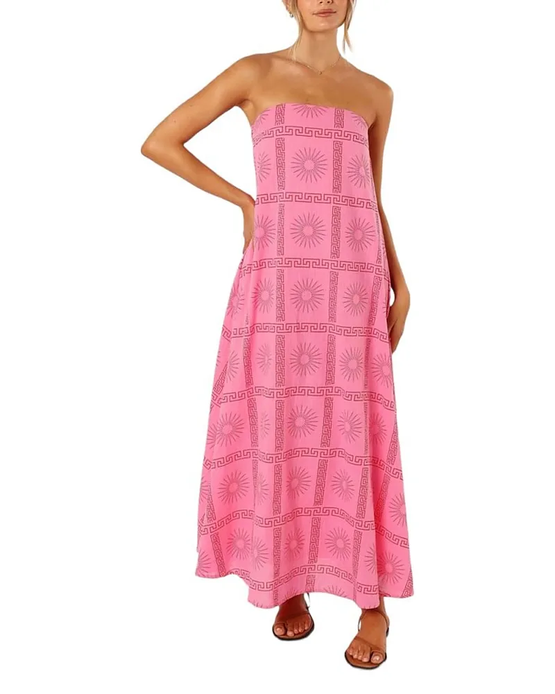 Soph Strapless Maxi Dress by Petal And Pup