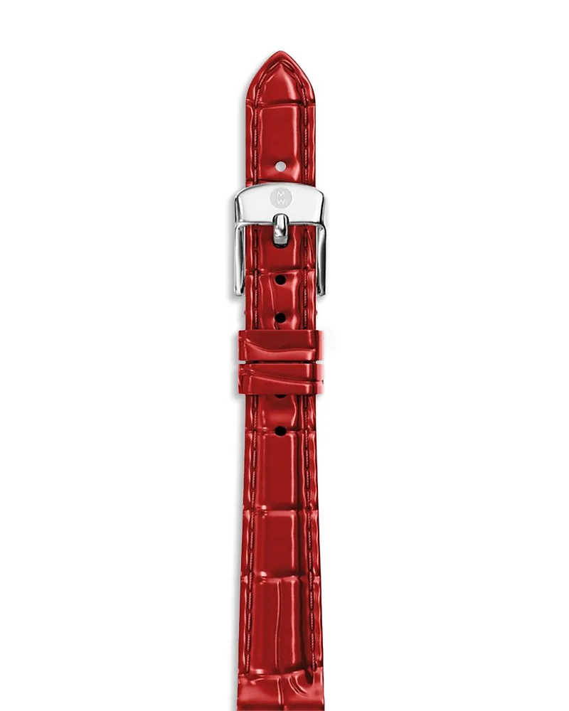 Leather Watch Strap, 12mm by Michele