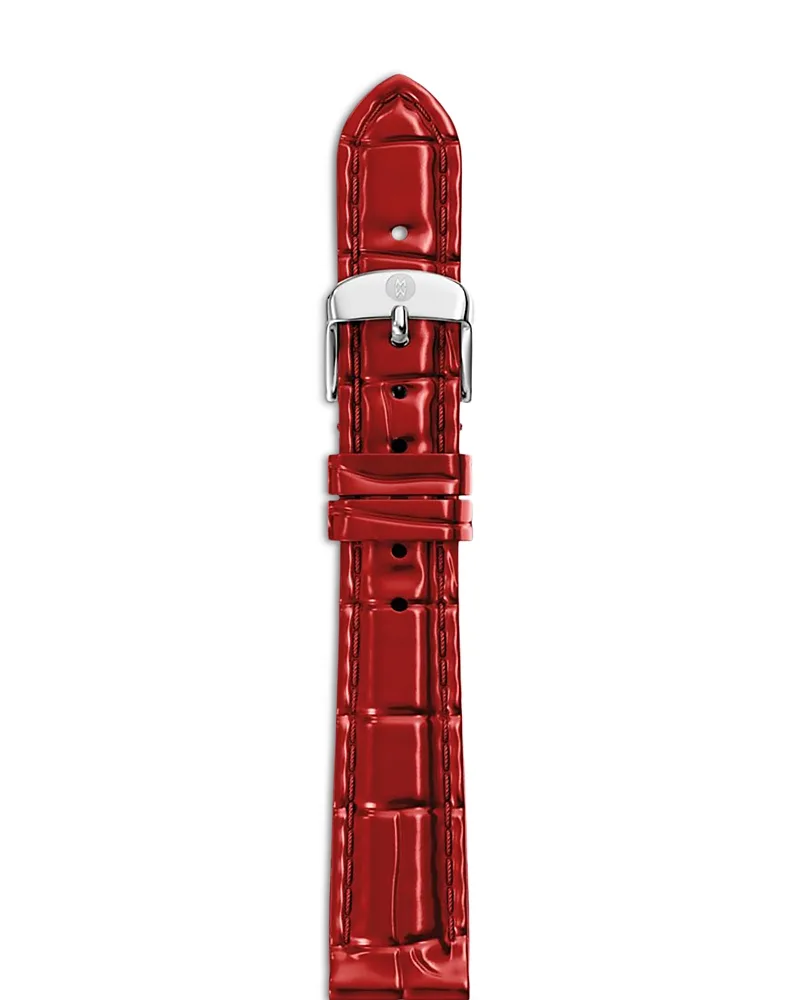 Leather Watch Strap, 14mm by Michele