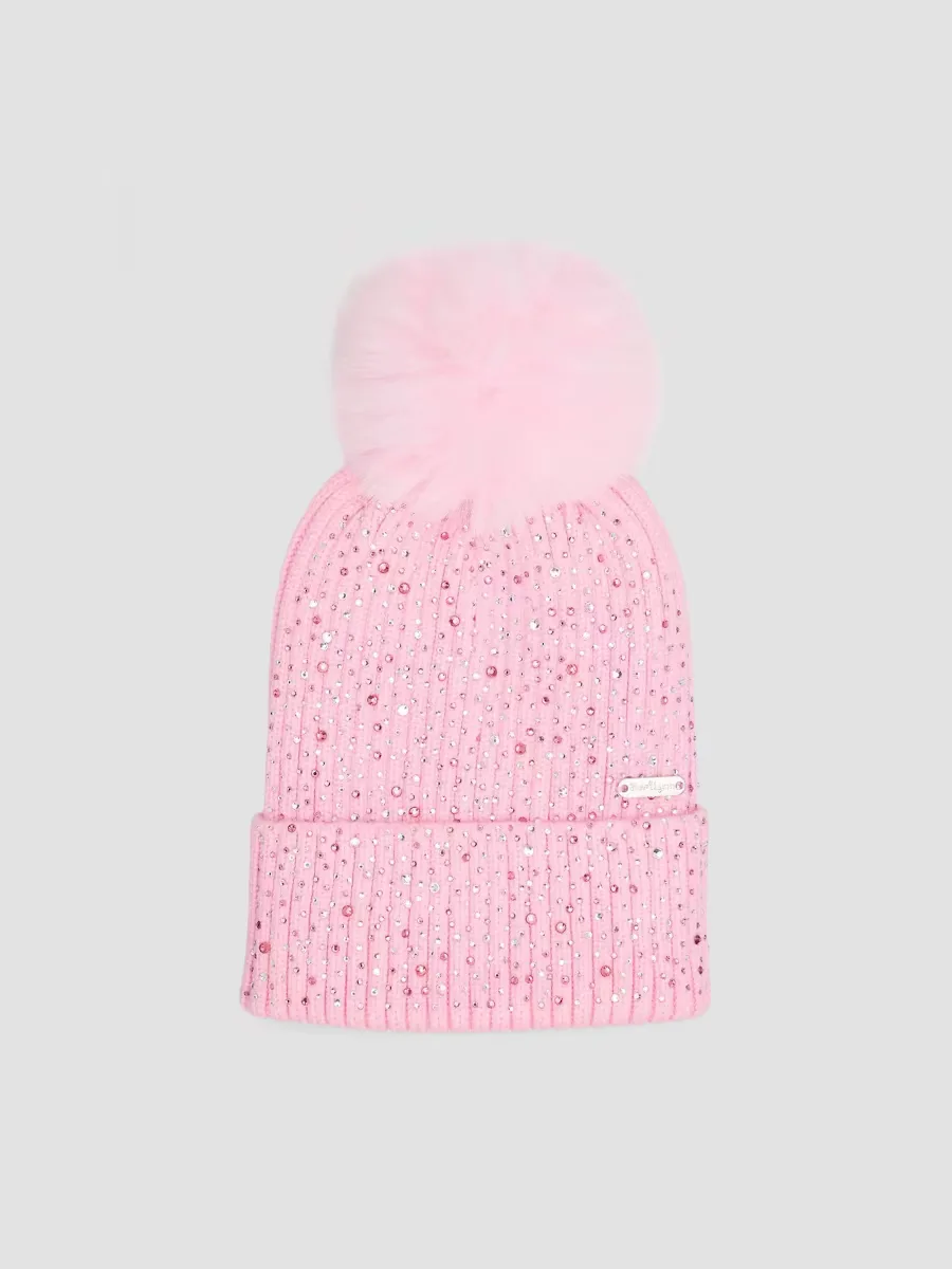 Two-Piece Bandana Beanie & Glove Set by Bari Lynn