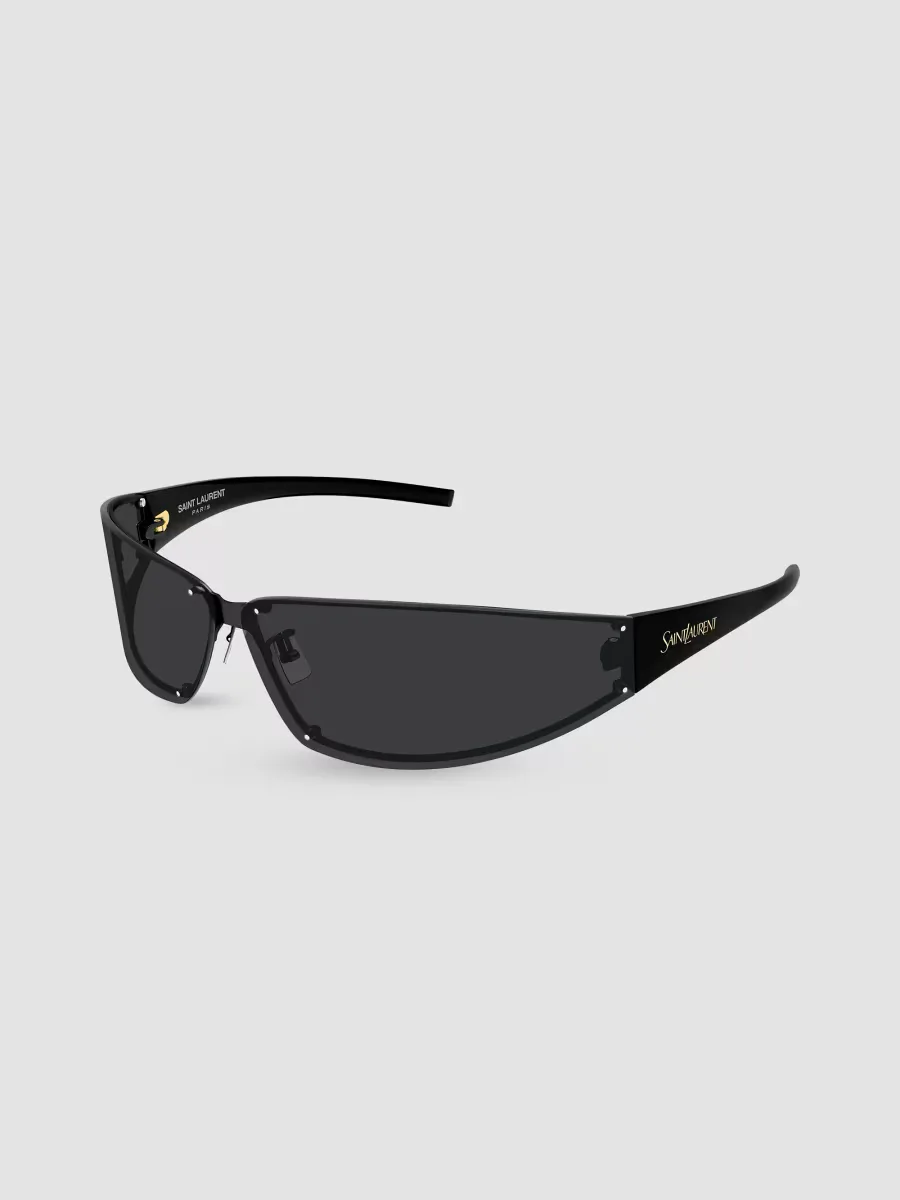 82MM Wrap Sunglasses by Saint Laurent