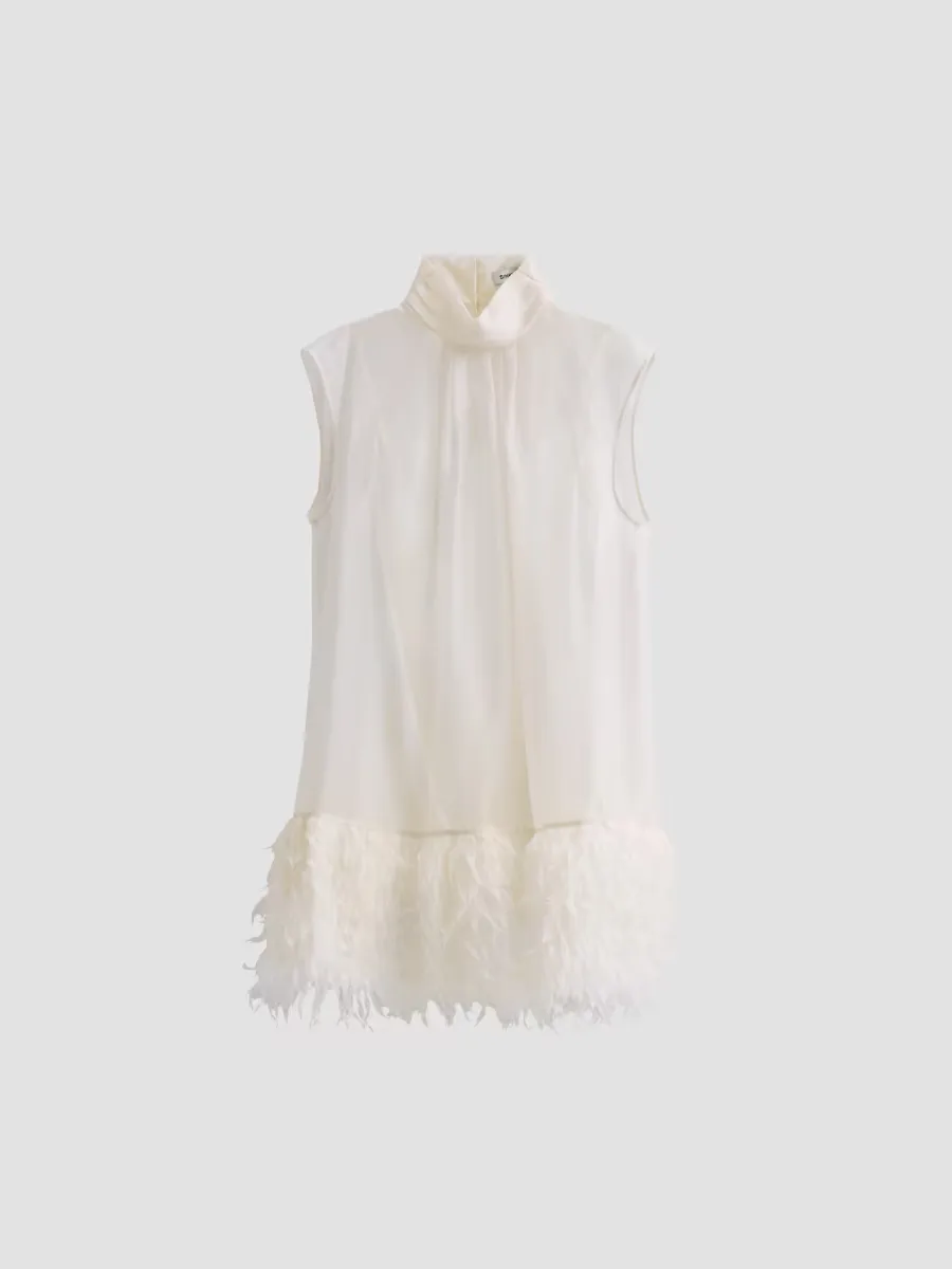 Shirya Shift Mini Dress by SIMKHAI