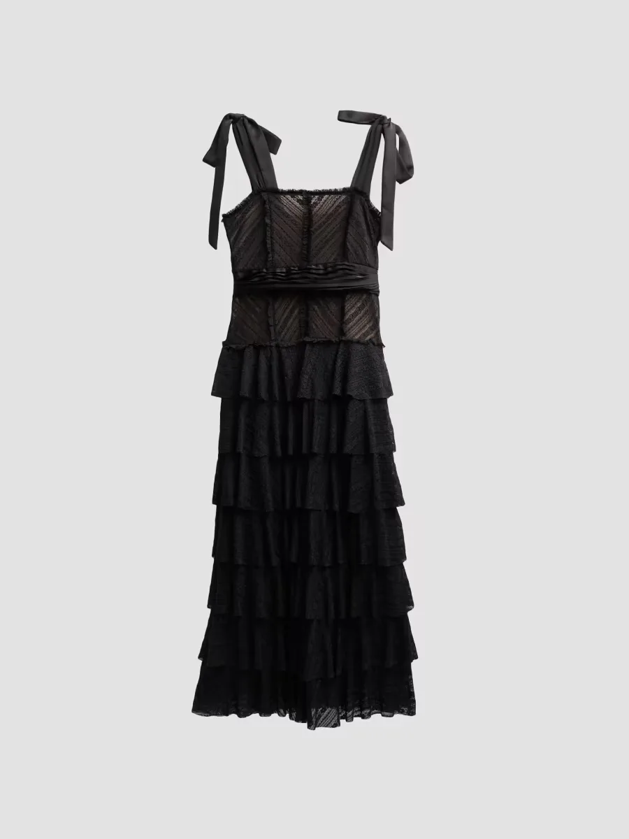 Sabrina Lace Midi Dress
