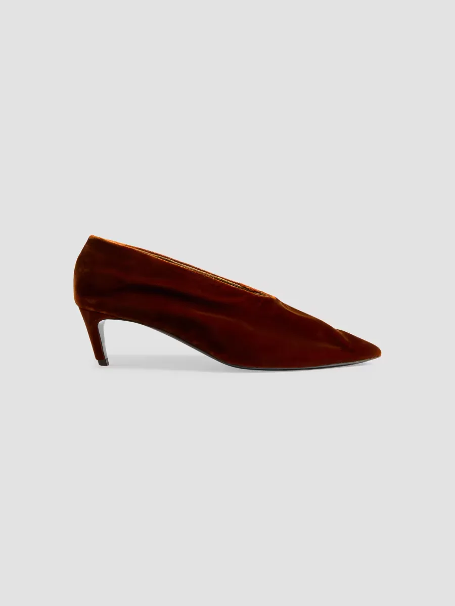 Miriam 50MM Velvet Pumps by Khaite