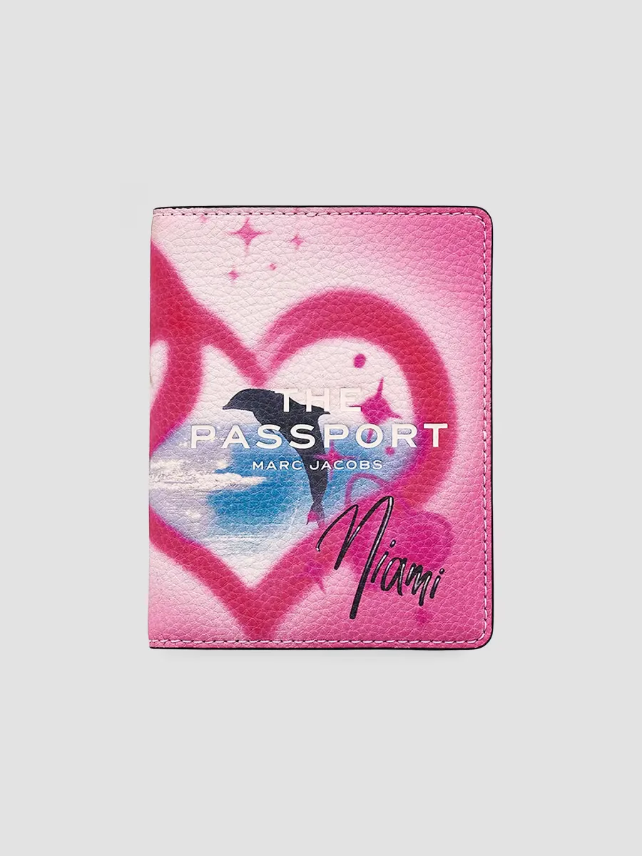 The City Miami Leather Passport Case by Marc Jacobs