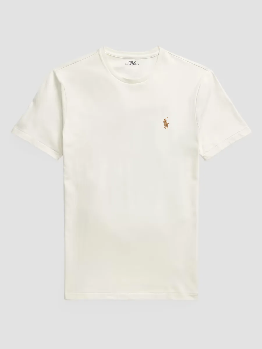Custom-Slim-Fit Jersey Crewneck T-Shirt