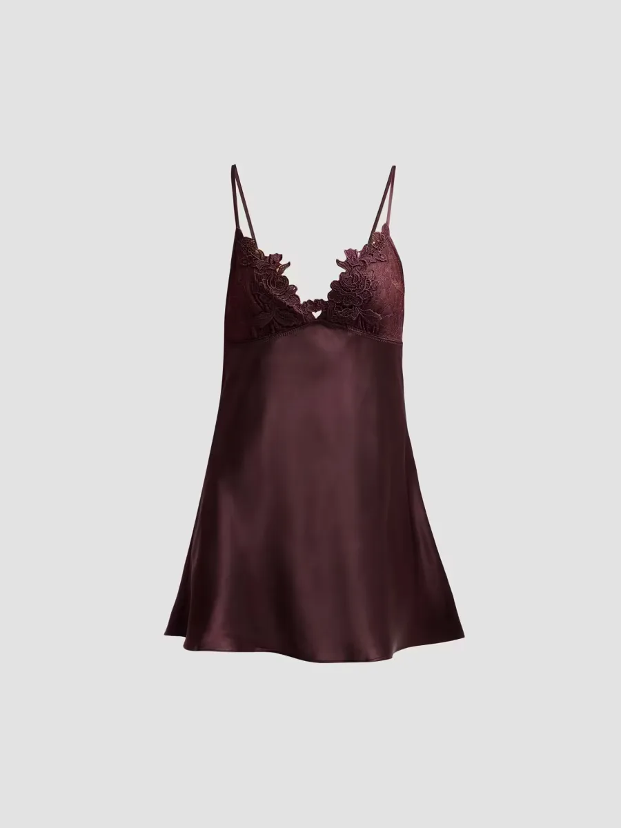 Maddie Satin & Lace Chemise