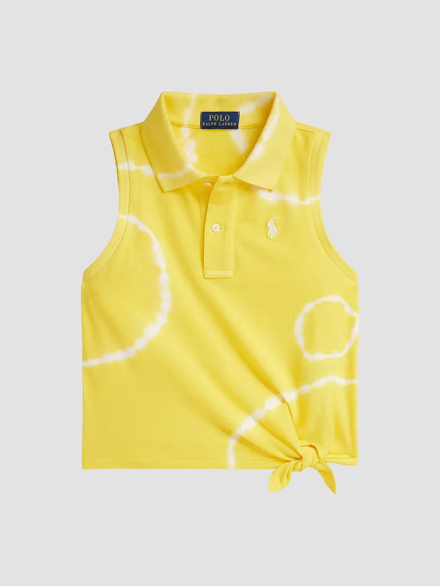 Tie-Dye Stretch Mesh Polo Shirt by Polo Ralph Lauren