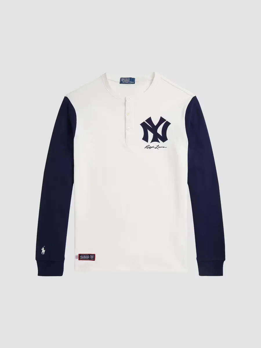 New York Yankees Henley Shirt by Polo Ralph Lauren