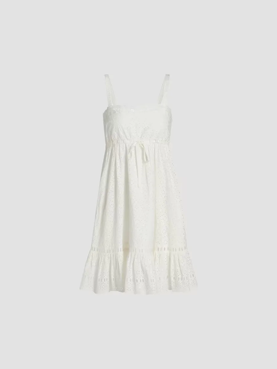 Nerelle Eyelet Cotton Minidress by Ulla Johnson