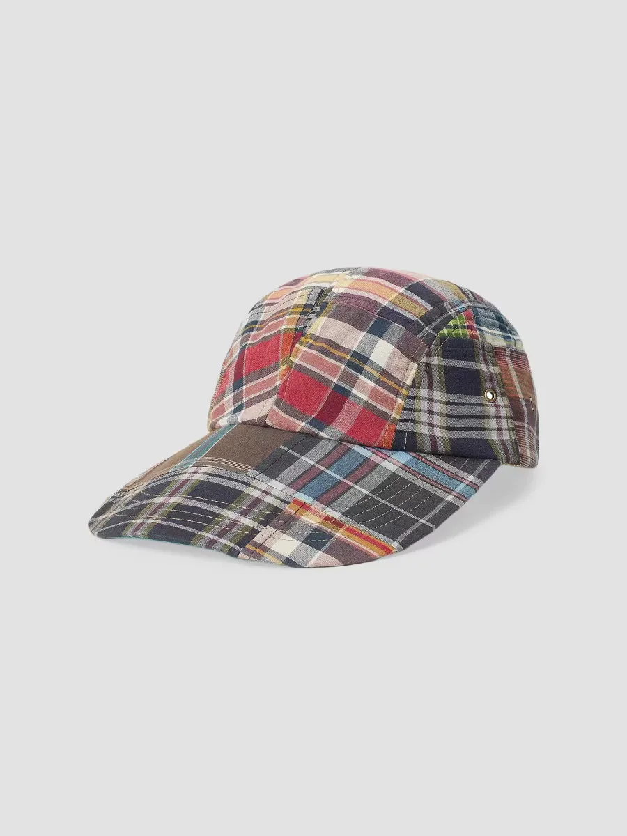 Madras Check Baseball Cap by Polo Ralph Lauren