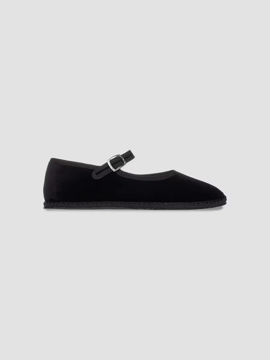 Timeless Velvet Mary Janes