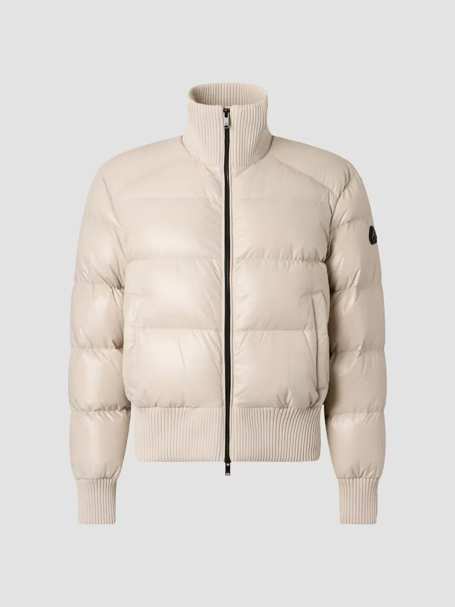 Shiny Queens Puffer Bomber Jacket by Moose Knuckles