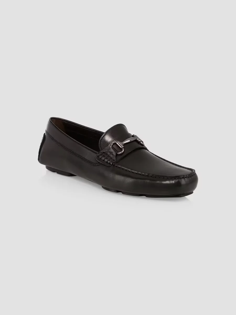 Del Amo Leather Drivers by To Boot New York