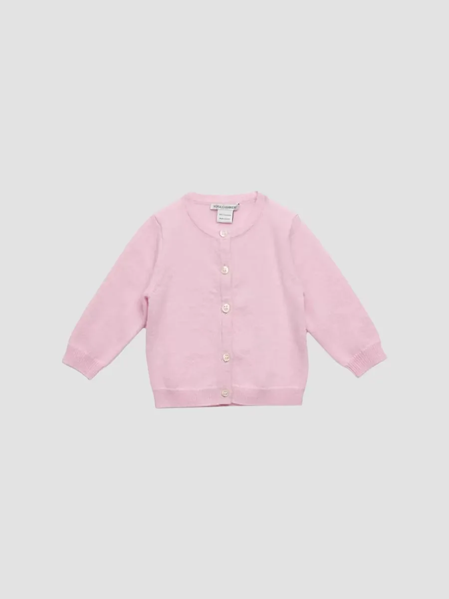 Classic Cashmere Cardigan by Sofia Cashmere