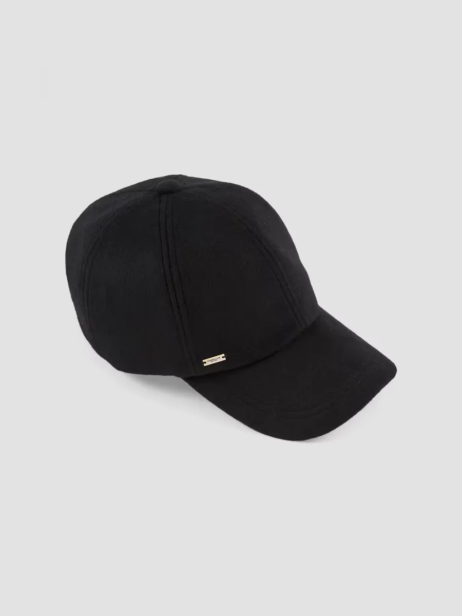Timeless Collection Lo Cashmere Baseball Cap by Eugenia Kim