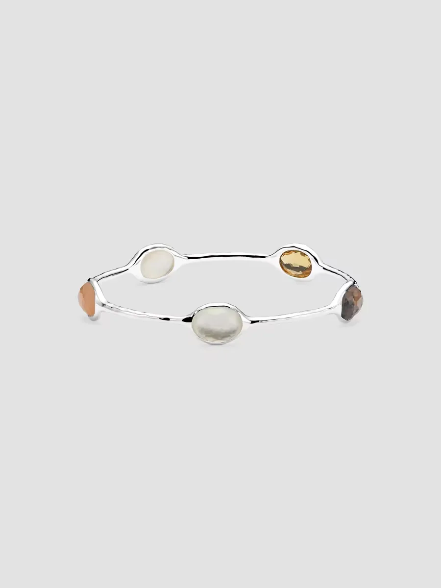 Rock Candy Sterling Silver & Multi-Gemstone Bangle - Amaretti by Ippolita