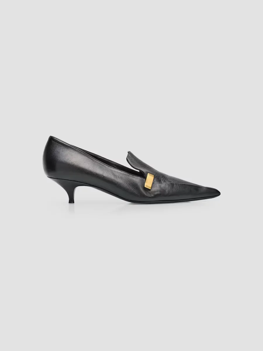 Slash Leather Loafer-Style Pumps by Proenza Schouler