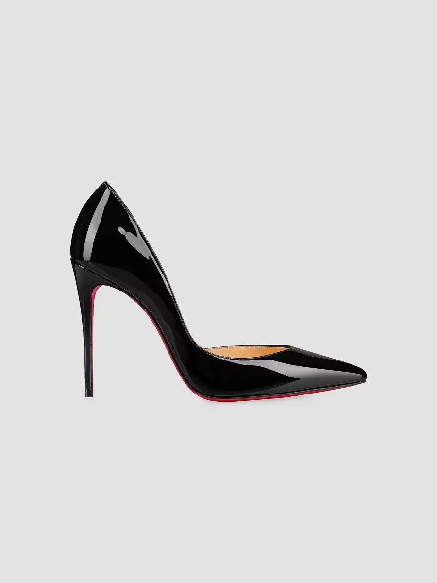 Iriza 100MM Patent Leather Pumps by Christian Louboutin