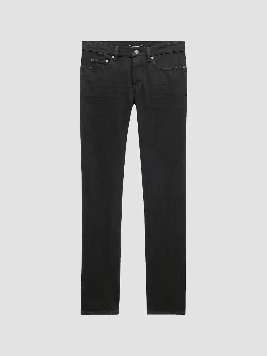 Relaxed Slim Jeans in Denim by Saint Laurent