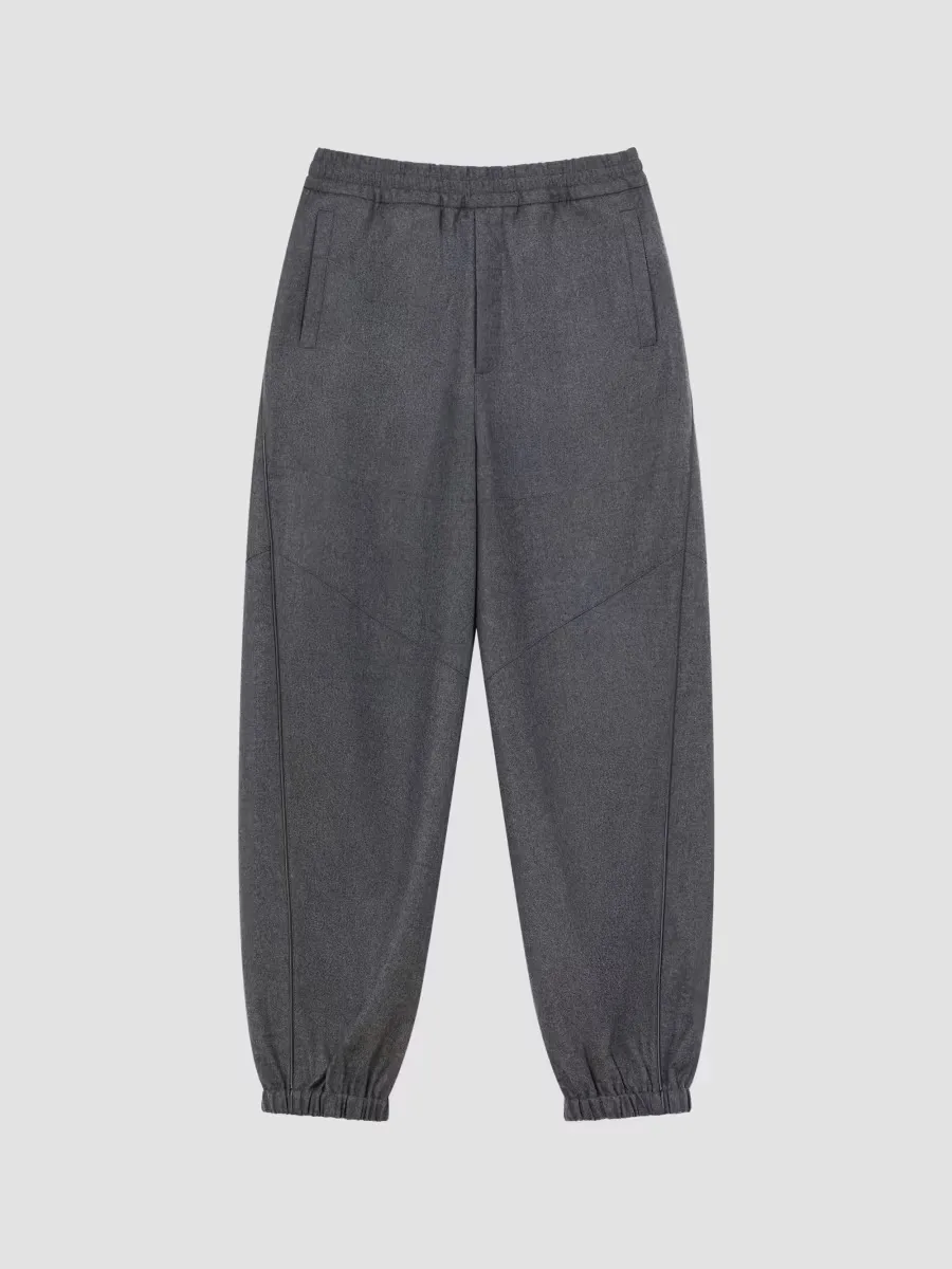 Couture Seam Jogger Pants in Flannel by GIVENCHY