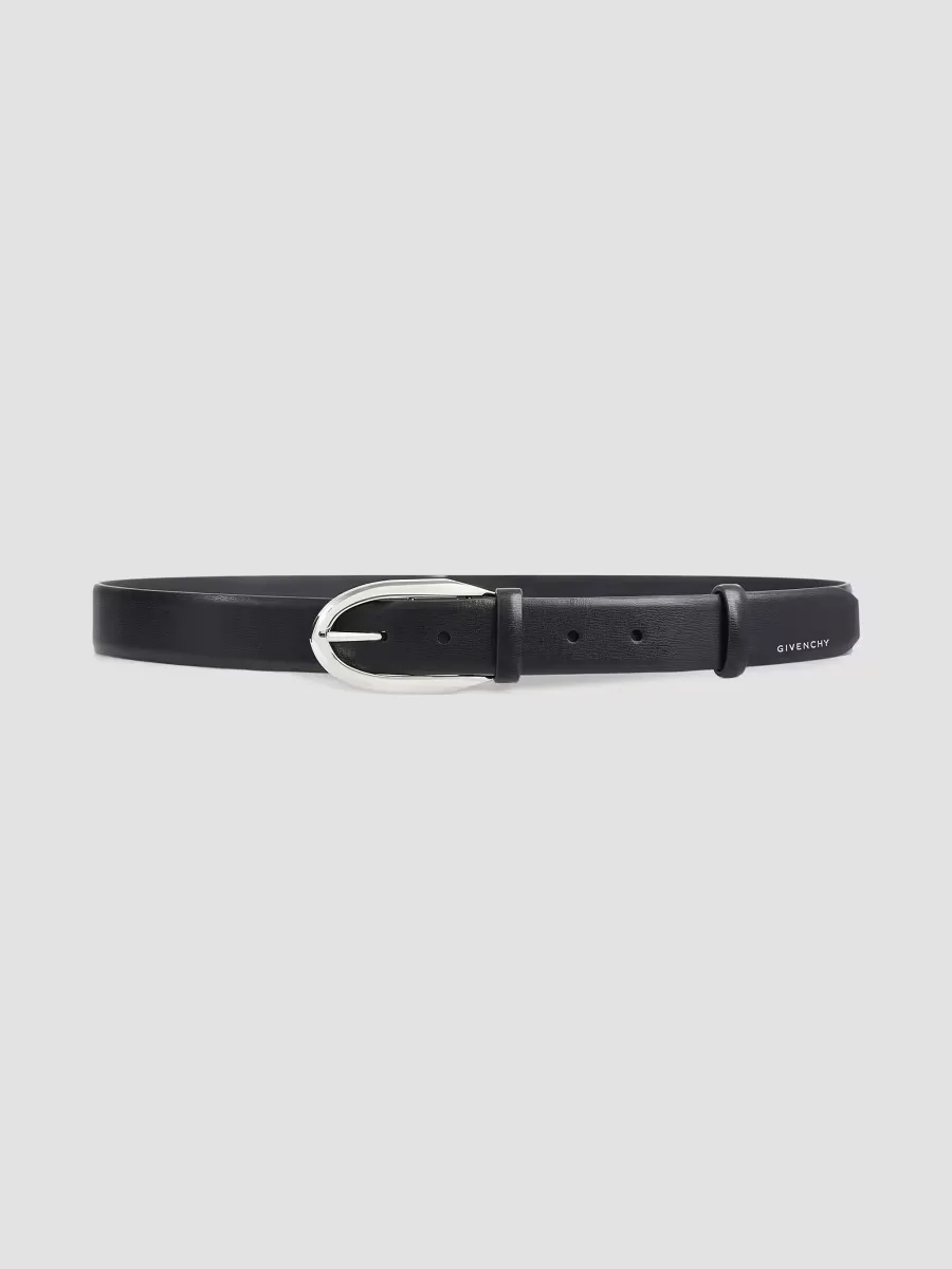 Pinch Belt in Leather by GIVENCHY