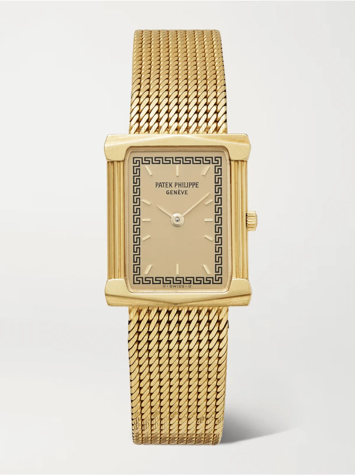 - Patek Philippe Vintage 1980s Les Grecques 24mm 18-karat Gold Watch -