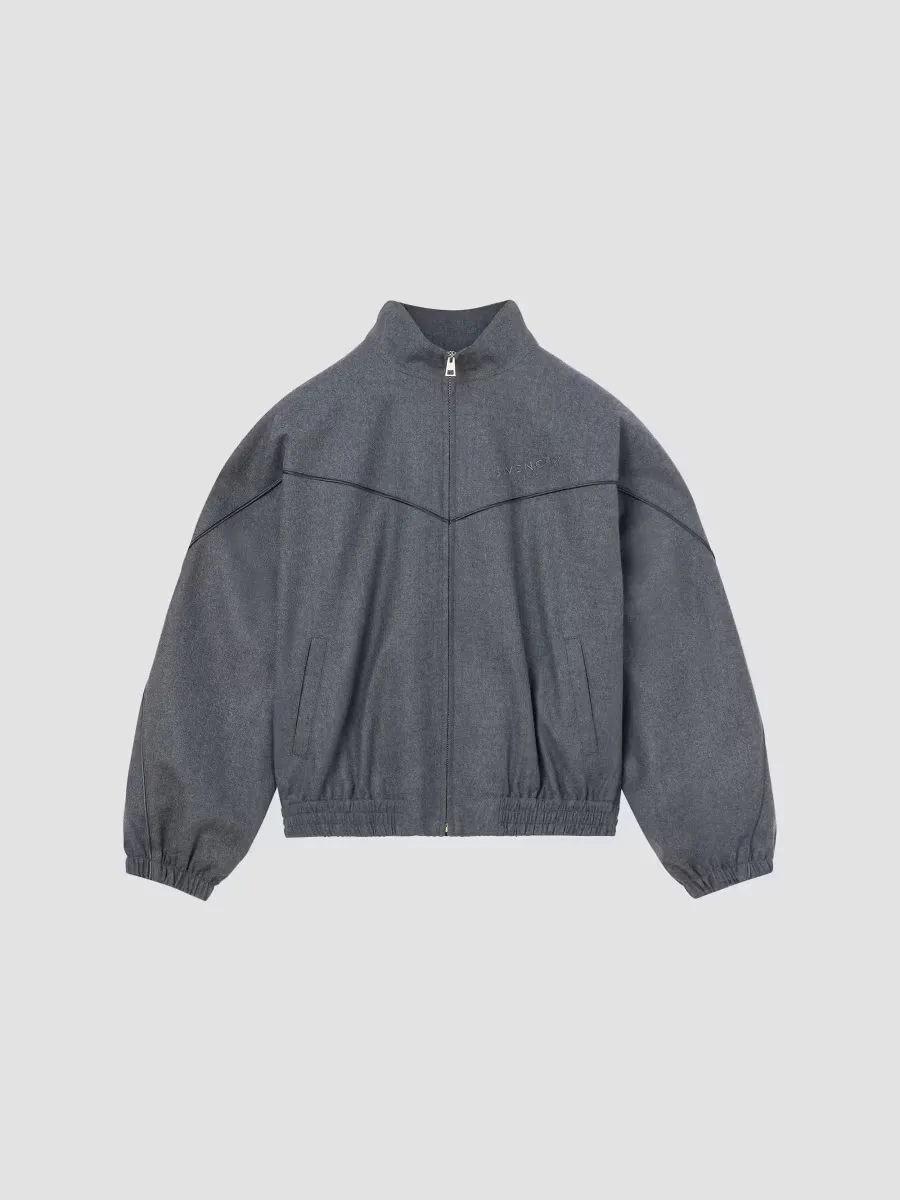 Couture Seam Track Jacket in Flannel by GIVENCHY