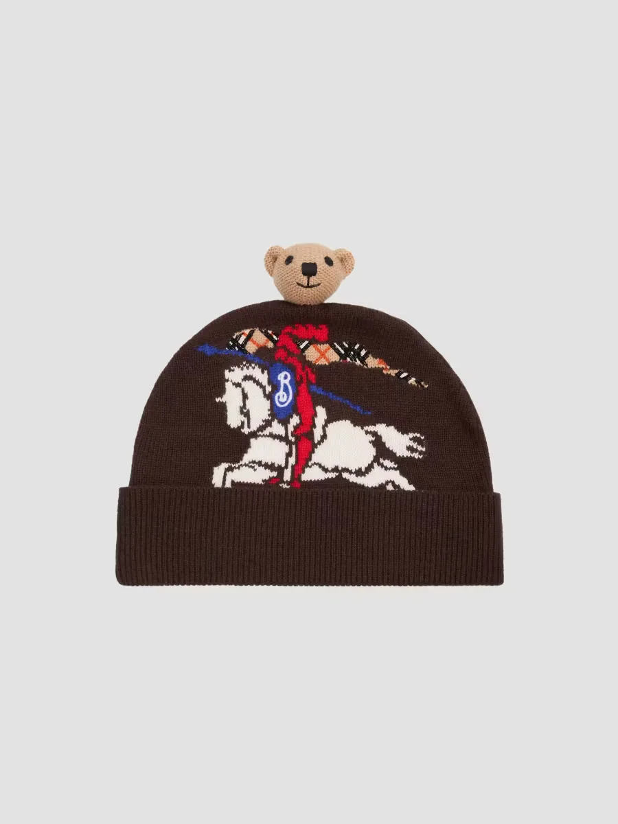 Thomas Equestrian Knight Design Beanie by Burberry