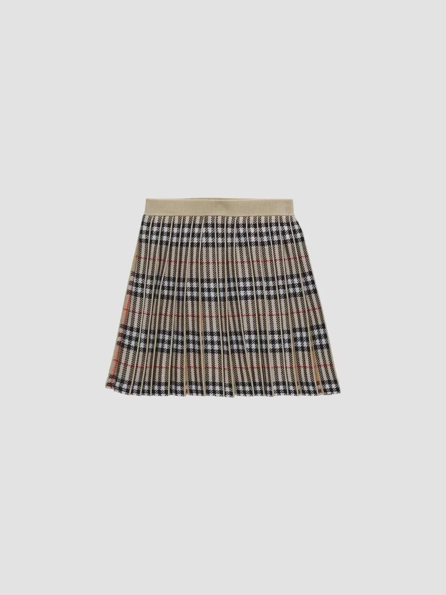 Philomena Check Skirt by Burberry