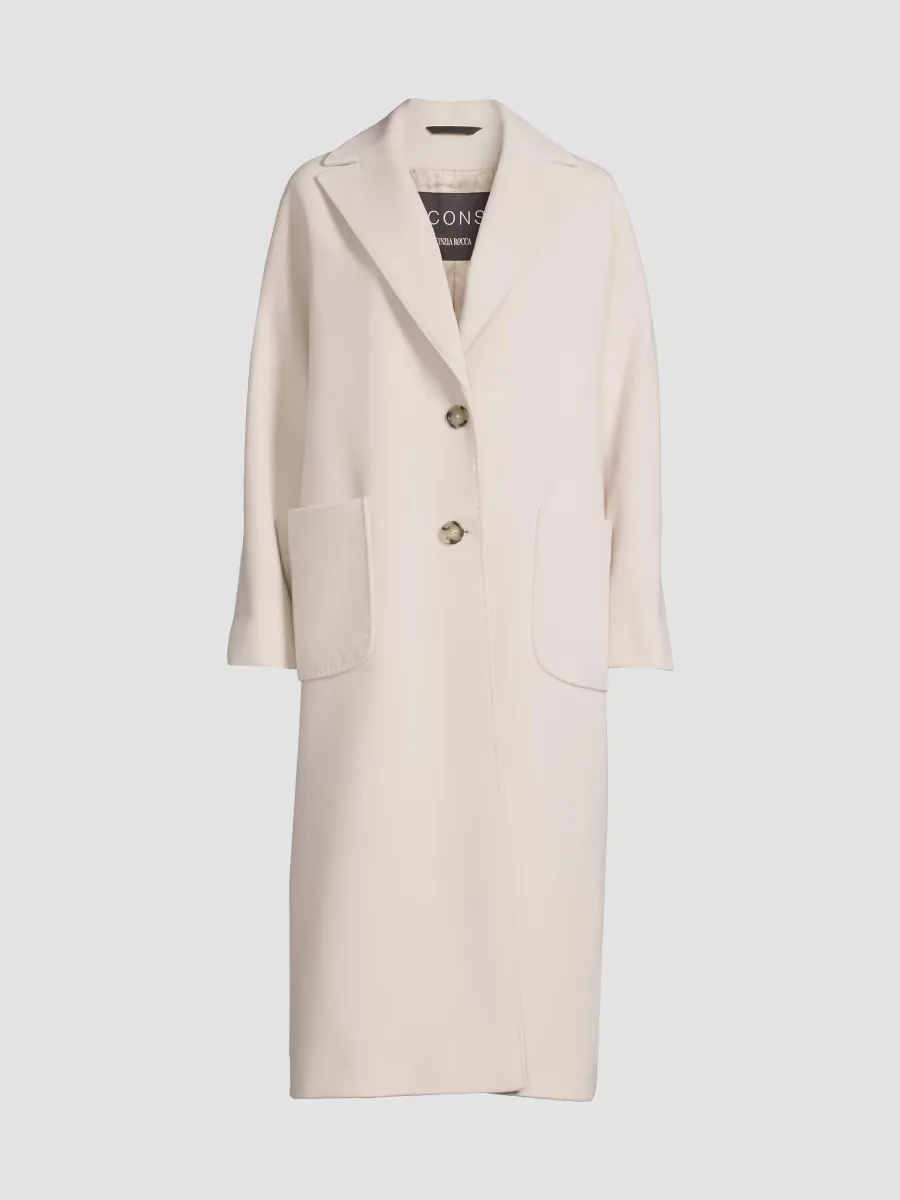 Icons Wool-Blend Long Coat by Cinzia Rocca