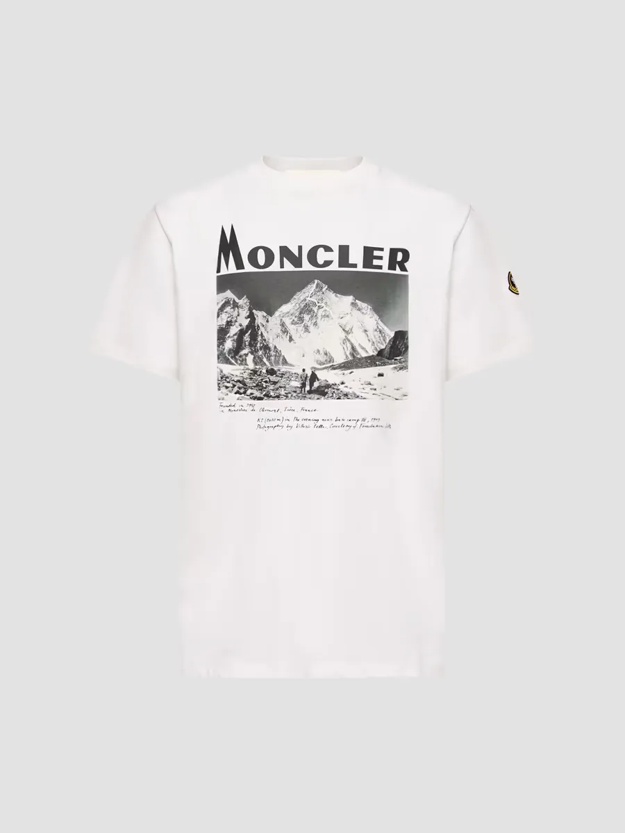 K2 Print Crew-Neck T-Shirt by Moncler