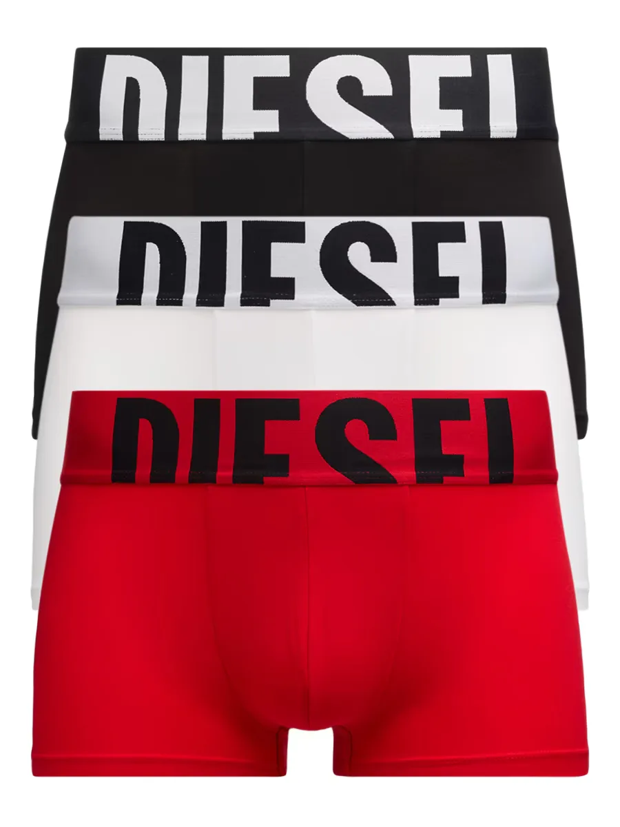 Damien 3-Pack Logo Boxer Briefs by Diesel