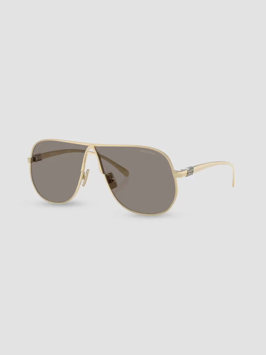 66MM Aviator Sunglasses
