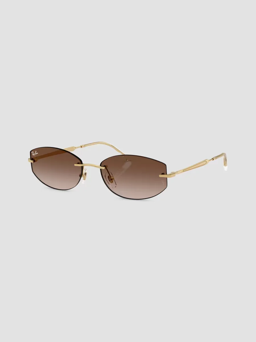 RB3792 55MM Oval Sunglasses by Ray-Ban