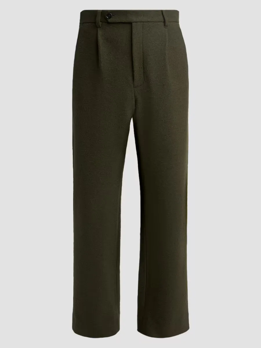 Felted Wool-Blend Trousers by Jil Sander