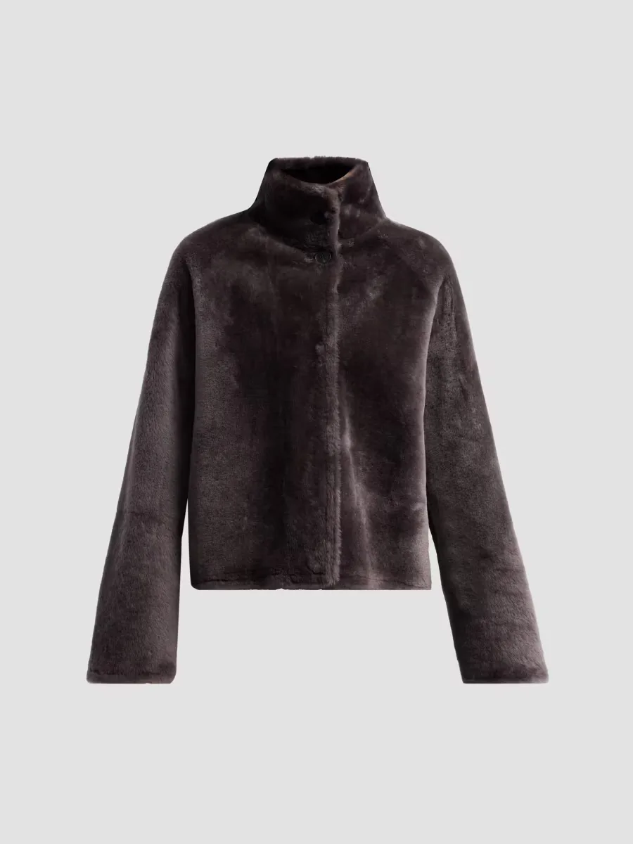 Ariana Reversible Leather Jacket by Arma